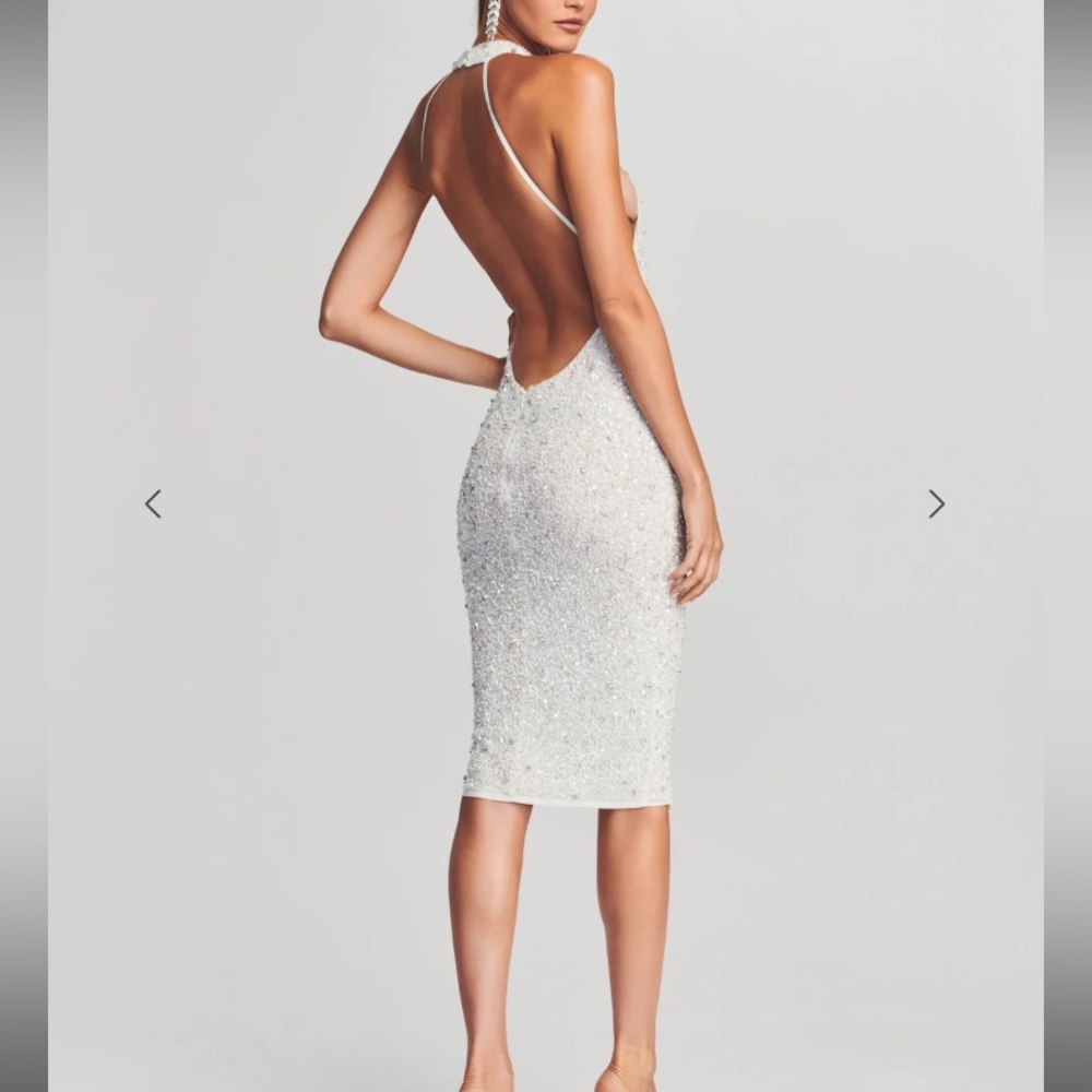 Retrofete Olivia midi sequin dress